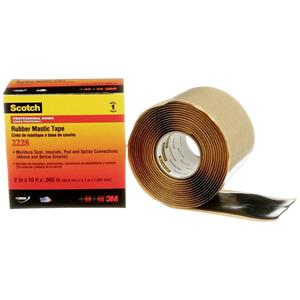 3M Scotch 2228 Reparatietape Zwart (l x b) 3.1 m x 50 mm Inhoud: 1 rollen