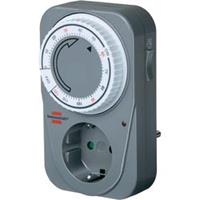 Brennenstuhl 1506590 Steckdosen-Timer analog Tagesprogramm 1  120 min 3680W IP20