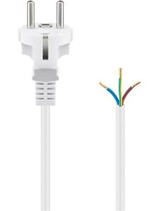 Pro Safety plug cord for assembly 1.5 m white