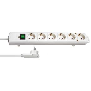 Brennenstuhl Std-Leiste 1153320100 Attachable Power Strip, x6 Schuko, 2m