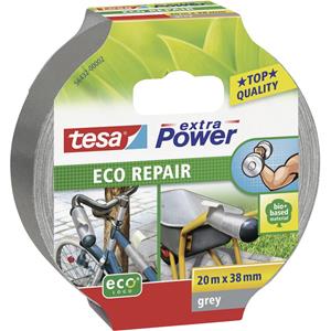 TESA 56432 Gewebeklebeband tesa Extra Power ECOLOGO Grau (L x B) 20m x 38mm 20m