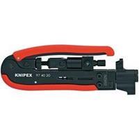 KNIPEX Kompressionswerkzeug für F, BNC u. RCA Stecker 974020SB