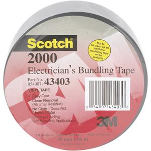 3M Scot.2000 50x46x0,15 - Adhesive tape 46m 50mm grey Scot.2000 50x46x0,15