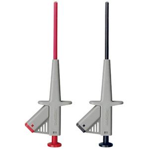 Beha-Amprobe Beha Amprobe 370010 Sicherheits-Abgreifklemmen-Set Buchse 4mm CAT III 1000V Schwarz, Rot