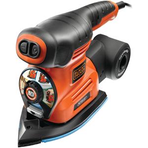 Black & Decker Multischleifer KA280, orange/schwarz, 220 Watt - BLACK & DECKER