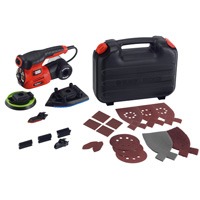 Black & Decker Set: Multischleifer 220W Autoselect 4-in-1