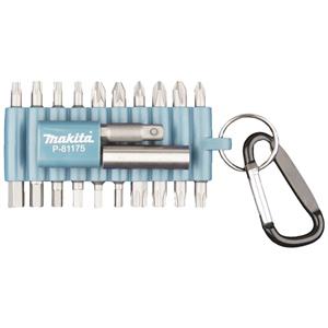 makita Bit-Set 22teilig Innen-TORX, Kreuzschlitz Pozidriv, Kreuzschlitz Phillips, Innen-Sech