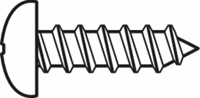 toolcraft DIN7981 C-H 2,9c4,5 (100) Linsenblechschrauben 2.9mm 4.5mm Kreuzschlitz Phillips DIN 7981 C66009