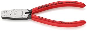 Aderendhülsenzange L.145mm 0,5-2,5mm2 KNIPEX m.Ku.-Überzug