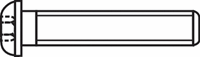 toolcraft Lenskopschroeven M3 8 mm Binnenzeskant (inbus) ISO 7380 RVS A2 100 stuks