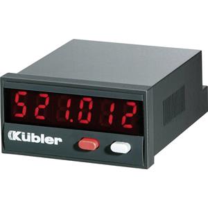 Kübler CODIX 522 522 frequentieteller en tachometer 10 - 30 V/DC Inbouwmaten 45 x 22 mm