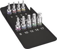 Wera 8740 C HF 2 Zyklop binnenzeskant Bit-doppen-set