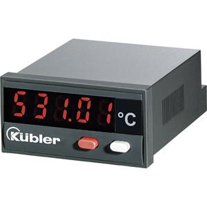 Kübler CODIX 531 Temperatur-Anzeige CODIX 531 - 19999 bis + 99999°C Einbaumaße 45 x 22mm