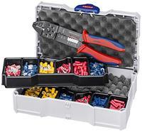 Knipex Krimptangset 301-delig Geïsoleerde kabelschoenen, Geïsoleerde stekkerverbinders 1.5 tot 6 mm² 97 90 26