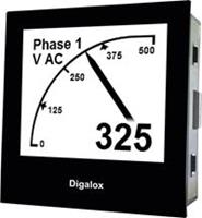 Tdeinstruments TDE Instruments Digalox DPM72AVP Grafisch DIN-meetapparaat voor volt en ampÃƒÂ¨re met USB-interface TDE Instruments Digalox DPM72AVP
