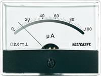 Voltcraft AM-86X65/100µA Inbouwmeter AM-86X65/100µA/DC 100 µA Draaispoel