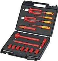 knipex Elektriker Werkzeugset im Koffer 17teilig