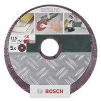 Bosch 2609256251 Schuurpapier voor schuurschijf Korrelgrootte 60 (Ø) 125 mm 5 stuk(s)