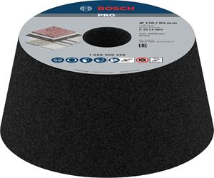 Schleiftopf, konisch-Stein/Beton 90 mm, 110 mm, 55 mm, 24 - BOSCH