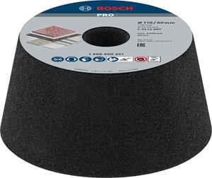 Bosch 1608600241 Schuurkom, conisch-steen/beton 90 mm, 110 mm, 55 mm, 60ØKorreling 601 stuks