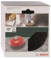 Bosch 2609256502 Komborstel voor haakse- en rechte schuurmachine - geribbelde draad, 100 mm 1 stuk(s)