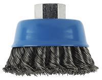 Bosch Komborstel voor haakse- en rechte schuurmachine - geribbelde draad, vermessingd, 75 mm 2609256503 1 stuk(s)
