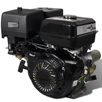 vidaXL Benzinmotor 15 PS 9,6 kW Schwarz 