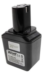 Xcell 124149 Gereedschapsaccu Vervangt originele accu Bosch 2607335014 12 V 3000 mAh NiMH