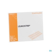Smith&nephew Leukostrip Wundnahtstreifen 6,4 cm x 7,6 cm steril