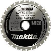 Makita B-33526 Cirkelzaagblad Zacht Staal | Mtools