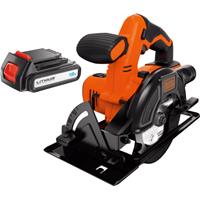 Black & Decker Akku-Handkreissäge BDCCS18, 18Volt, orange/schwarz, Li-Ionen Akku 1,5Ah - BLACK & DECKER