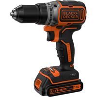 Black & Decker Akkubohrschrauber BL186K / BL186KB 18V 15 Ah LED-Arbeitslicht