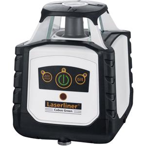 laserliner Cubus Green 110 Rotationslaser inkl. Laserempfänger, selbstnivellierend Reichweite (max.