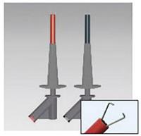 Beha-Amprobe Beha Amprobe 370024 Sicherheits-Abgreifklemmen-Set Buchse 4mm CAT III 1000V Rot, Schwarz