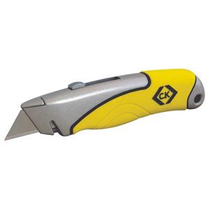 Cutter met intrekbaar mesje, soft-handgreep C.K. T0957-1