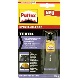 Lijm  textiel tube 20gram op blister