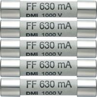 Testo Sicherung Multimetersicherung 5er Set Ersatzsicherungen 630mA/1000V 1St.