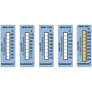 Temperatuur-meetstrip testo testoterm 71 tot 110 °C