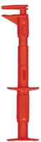 Beha-Amprobe Veligiheids-platte meetklem Bus 4 mm CAT III 600 V Rood Beha Amprobe FTF000391511