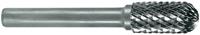 RUKO 116022 Freesstift Hardmetaal Wals 10 mm Lengte 60 mm Schachtdiameter 6 mm