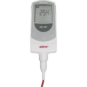 ebro TFX 410 Insteekthermometer (HACCP) Meetbereik temperatuur -50 tot +300 °C Sensortype Pt1000 Conform HACCP