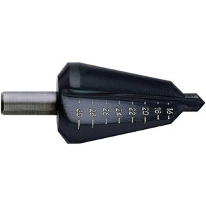 Exact 1605202 SB-VERPACKUNG Lepelboor 4 - 20 mm HSS TiAIN 3 vlakken schacht 1 stuks