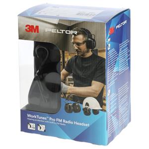 3M Gehoorbescherming met radio Worktunes Pro Peltor zwart 34732