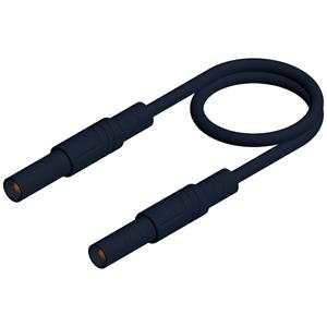 skshirschmann SKS Hirschmann MLS GG 50/2,5 sw Veiligheidsmeetsnoer [Banaanstekker 4 mm - Banaanstekker 4 mm] 0.50 m Zwart 1 stuk(s)