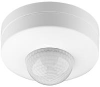 Goobay PIR bewegingssensor - 12m bereik - plafondbevestiging / wit