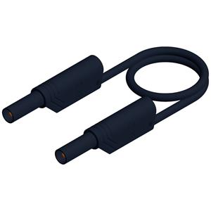 skshirschmann SKS Hirschmann MLS WS 50/2,5 ge/gn Veiligheidsmeetsnoer [Banaanstekker 4 mm - Banaanstekker 4 mm] 0.50 m Geel 1 stuk(s)
