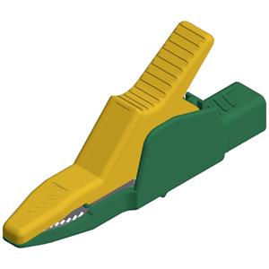 AK 2 B 2540 I Sicherheits-Abgreifklemme Steckanschluss 4mm CAT II 1000V Gelb