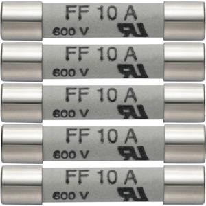 testo 5er Set Ersatzsicherungen 10A/600V 0590 0005
