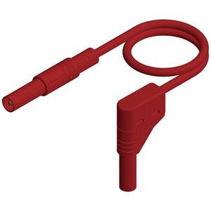 skshirschmann SKS Hirschmann MLS WG 50/2,5 rt Veiligheidsmeetsnoer [Banaanstekker 4 mm - Banaanstekker 4 mm] 0.50 m Rood 1 stuk(s)