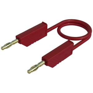skshirschmann SKS Hirschmann MLN 100/2,5 RT Meetsnoer [Banaanstekker 4 mm - Banaanstekker 4 mm] 1.00 m Rood 1 stuk(s)